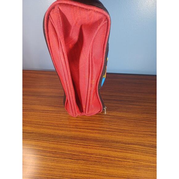 Disney Red Mickey Mouse Cooler Lunch Bag Family Size Multi Compartment Pockets - Picture 8 of 13